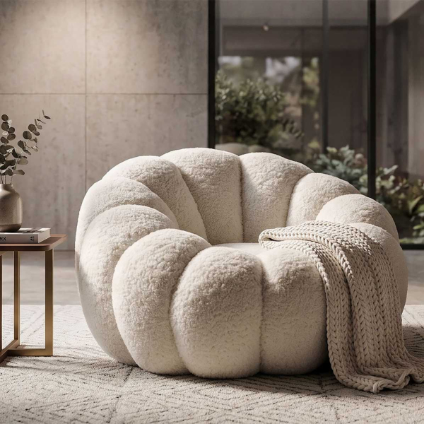 Fauteuil en tissu Bubble 92 x 61 cm - MAURO FERRETTI