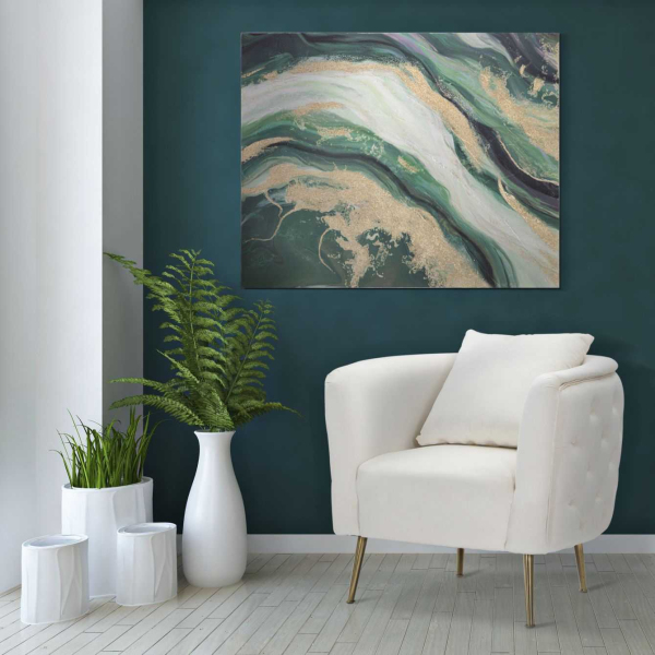 Fauteuil en tissu Bucarest 76 x 74 x 71 cm - MAURO FERRETTI