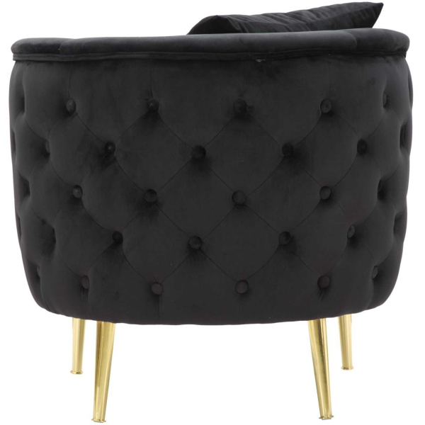 Fauteuil en tissu Bucarest 76 x 74 x 71 cm - 329