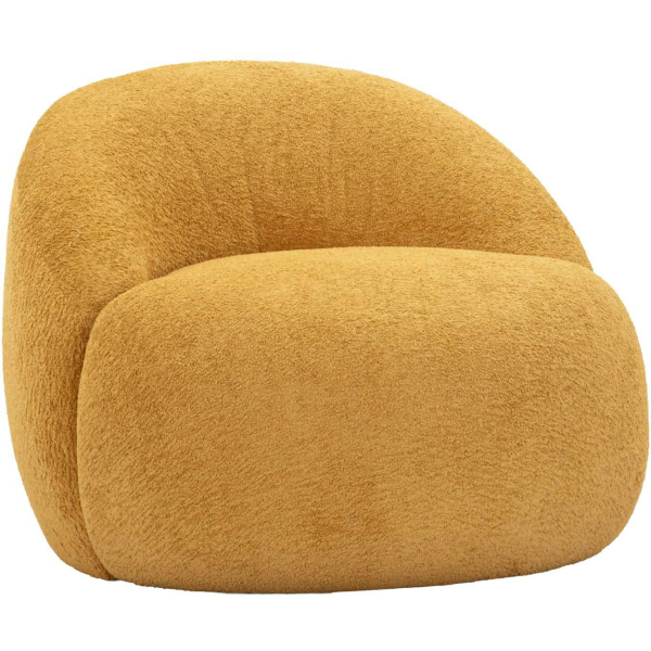 Fauteuil en tissu Ginevra 81 x 78 x 64 cm