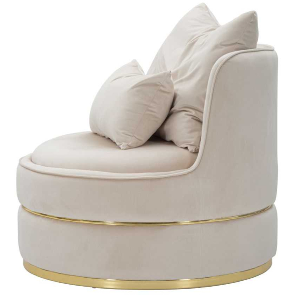 Fauteuil en tissu Paris space 84 x 72 cm - 6
