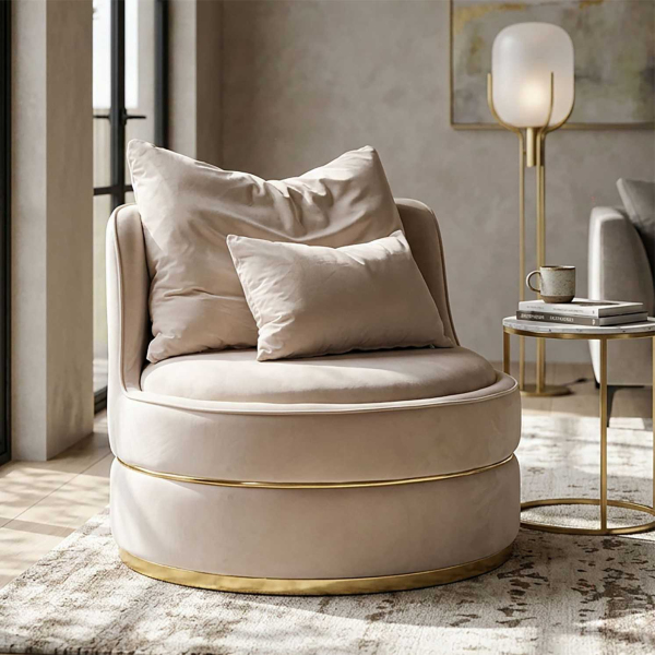 Fauteuil en tissu Paris space 84 x 72 cm - MAURO FERRETTI
