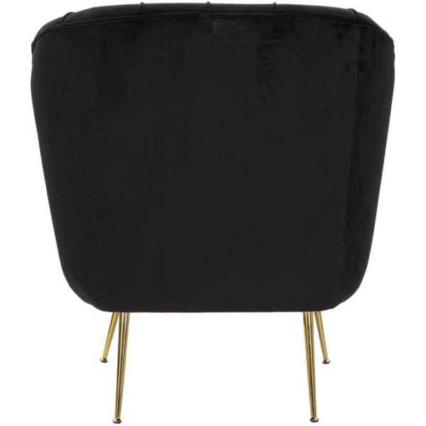 Fauteuil en tissu capitonné Budapest 88 x 83 x 91 cm - 7