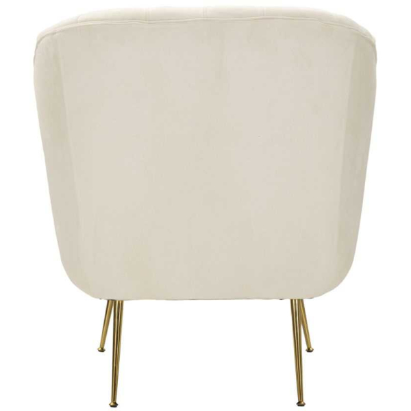 Fauteuil en tissu capitonné Budapest 88 x 83 x 91 cm - 7