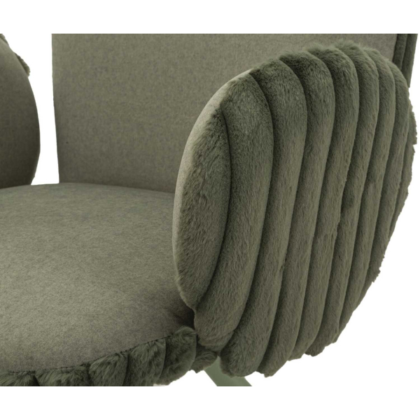 Fauteuil en tissu côtelé Stockholm (Lot de 2) - 8