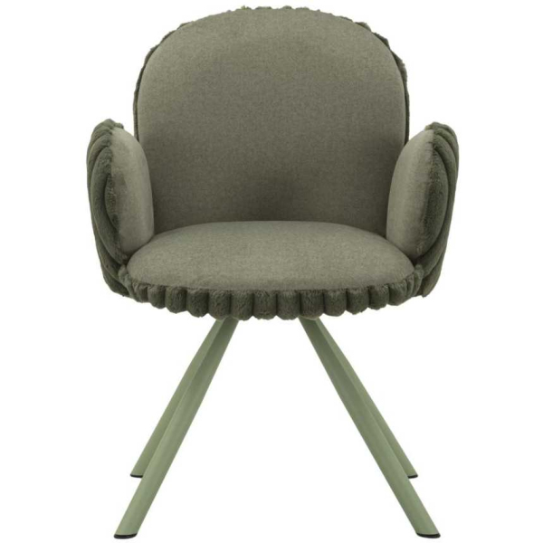 Fauteuil en tissu côtelé Stockholm (Lot de 2) - 219