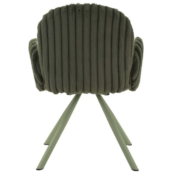 Fauteuil en tissu côtelé Stockholm (Lot de 2) - 6