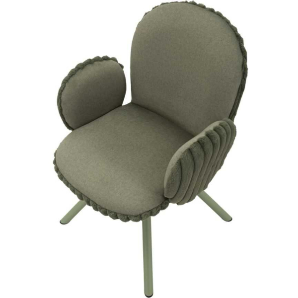 Fauteuil en tissu côtelé Stockholm (Lot de 2) - 7