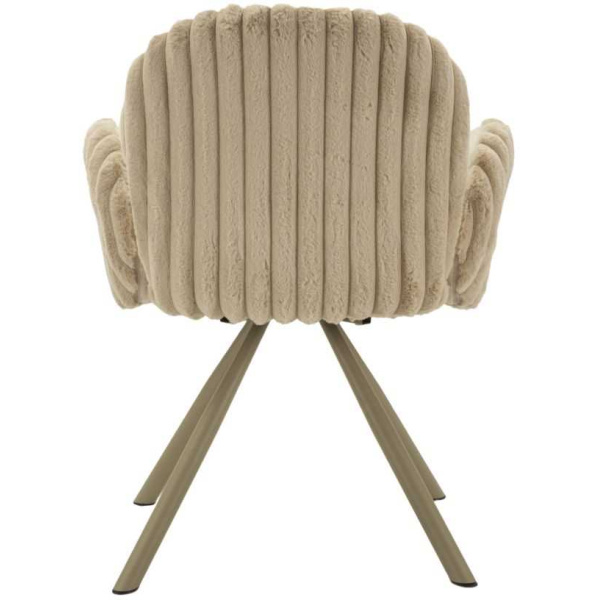 Fauteuil en tissu côtelé Stockholm (Lot de 2) - 6