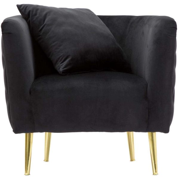 Fauteuil en tisu matelassé Bucarest 76 x 74 x 71 cm - 5