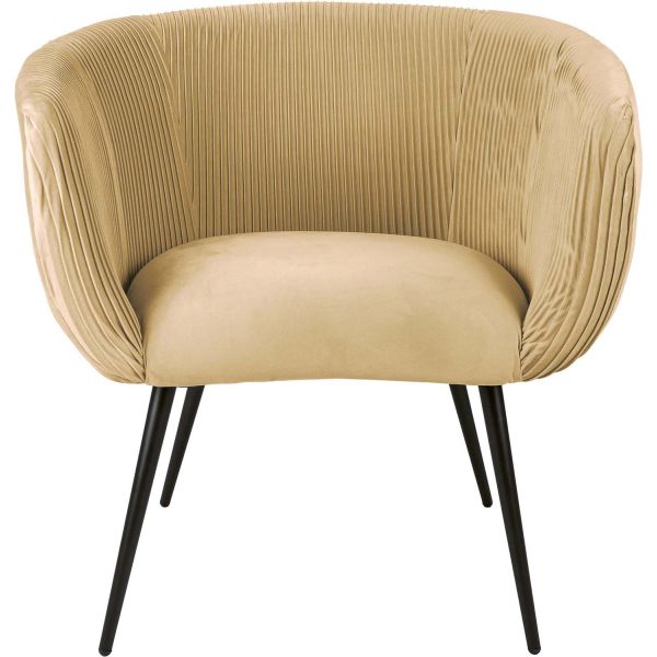 Fauteuil en velours Majestic - LEITMOTIV