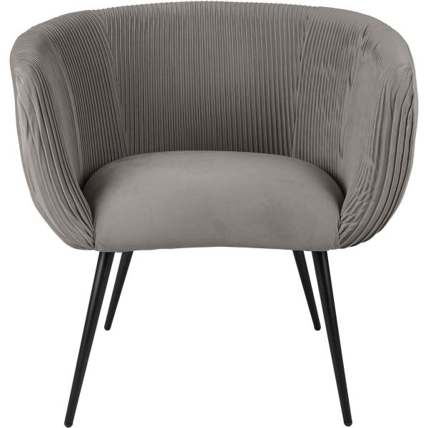 Fauteuil en velours Majestic - LEITMOTIV