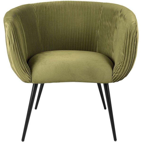 Fauteuil en velours Majestic - LEITMOTIV