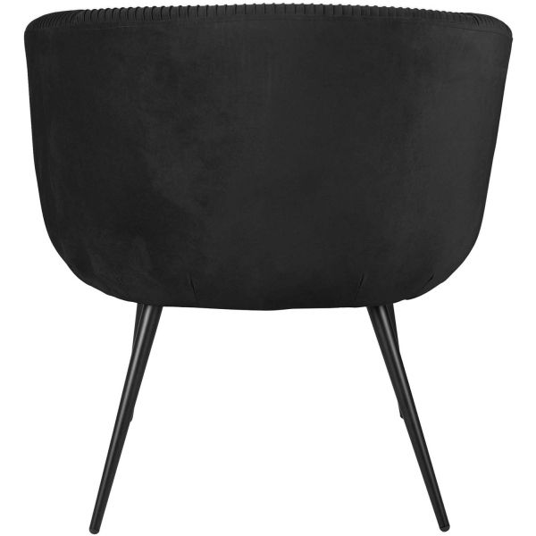 Fauteuil en velours Majestic - PRE-1372