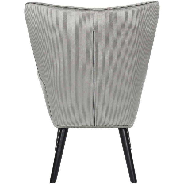 Fauteuil en velours côtelé Giulia - 5