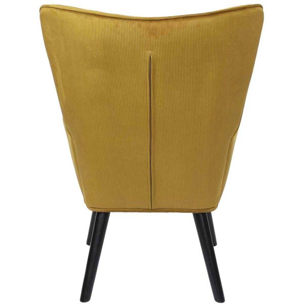 Fauteuil en velours côtelé Giulia - 5