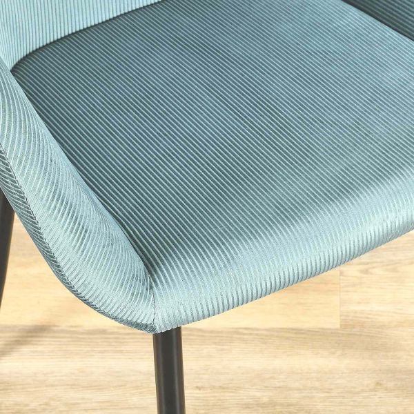 Fauteuil en velours cotelé Giulia (Lot de 2) - 6