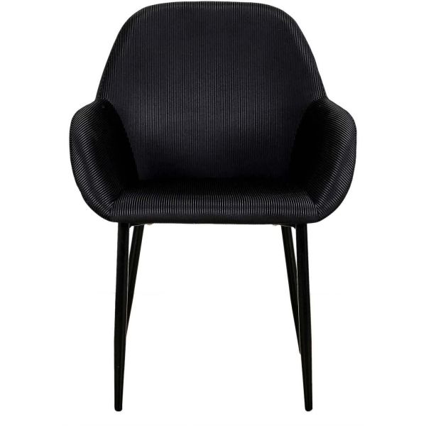 Fauteuil en velours cotelé Giulia (Lot de 2) - CMP-4468