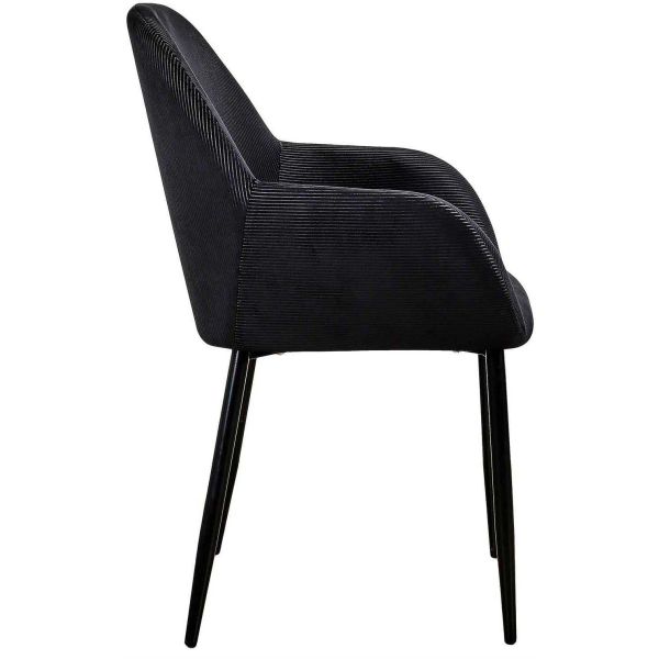 Fauteuil en velours cotelé Giulia (Lot de 2) - 189