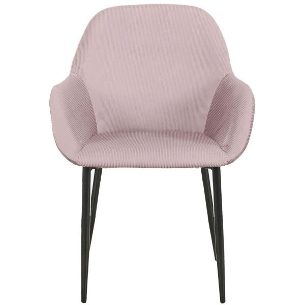 Fauteuil en velours cotelé Giulia (Lot de 2) - CMP-4465