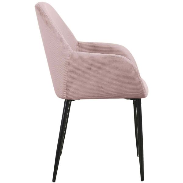 Fauteuil en velours cotelé Giulia (Lot de 2) - 169