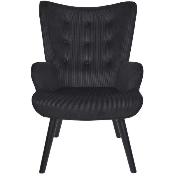 Fauteuil en velours côtelé Giulia - CMP-5187