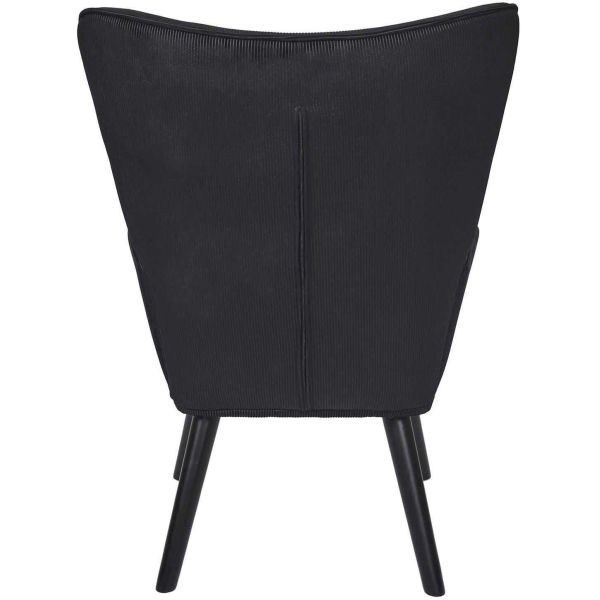Fauteuil en velours côtelé Giulia - 5