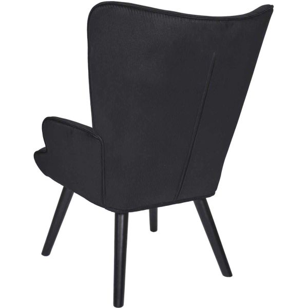 Fauteuil en velours côtelé Giulia - 6