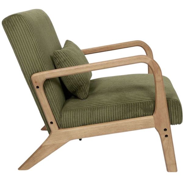 Fauteuil en velours côtelé Scott - 199