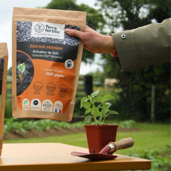 Fertilisant universel à base de biochar 500 gr - 5