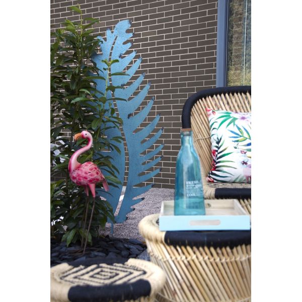 Feuille déco en métal antique à planter - AUBRY GASPARD