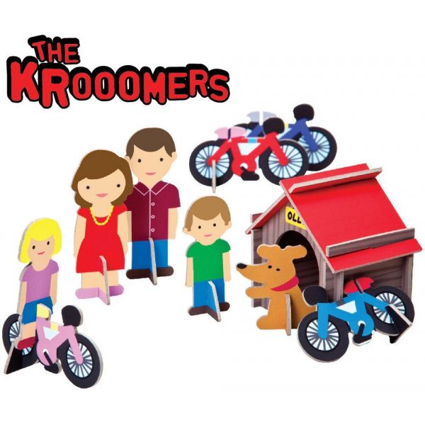 Figurines 3D les Kroomers - KRO-0111