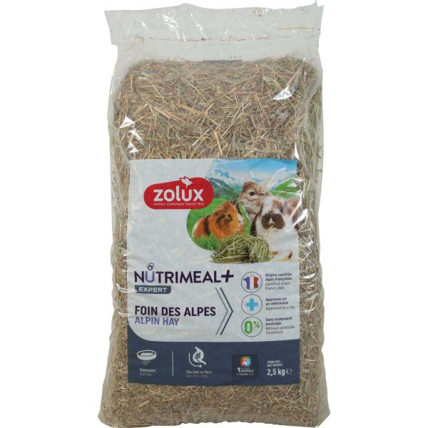 Foin d'alpages pour rongeurs Premium Nutrimeal
