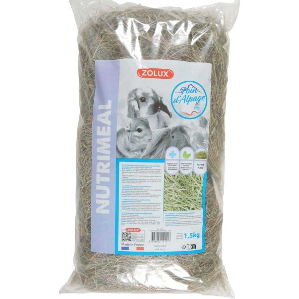 Foin d'alpages pour rongeurs Premium Nutrimeal