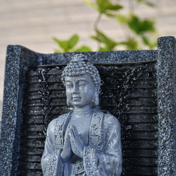 Fontaine Bouddha en méditation Nirvana - SUC-0184