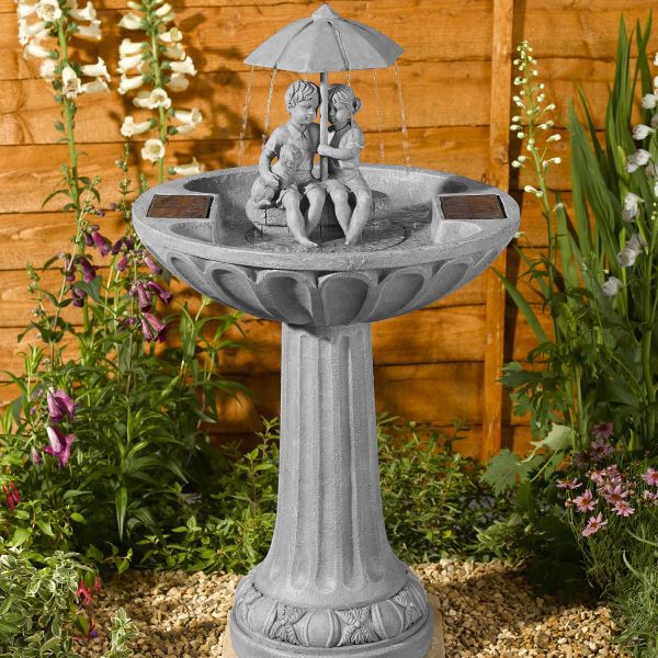 Fontaine Solaire en résine Parapluie - SMART GARDEN PRODUCTS