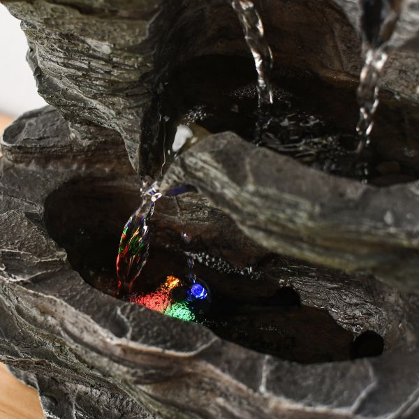 Fontaine d'intérieur Pietra éclairages LEDs - 8