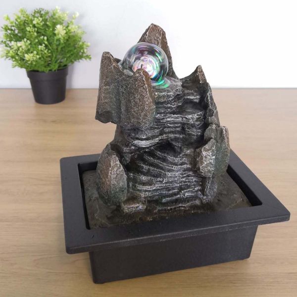 Fontaine d'intérieur boule en rotation Scala - 44,90