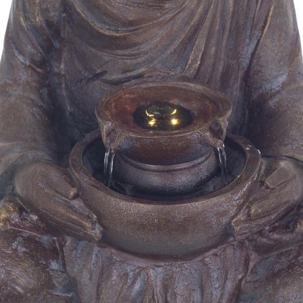 Fontaine d'intérieur en résine grand bouddha - SIG-0109