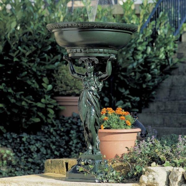 Fontaine de jardin Cariatide - DOMMARTIN FONTE DART