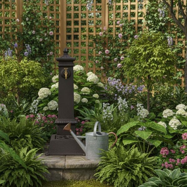 Fontaine de jardin en fonte Opra - AUBRY GASPARD