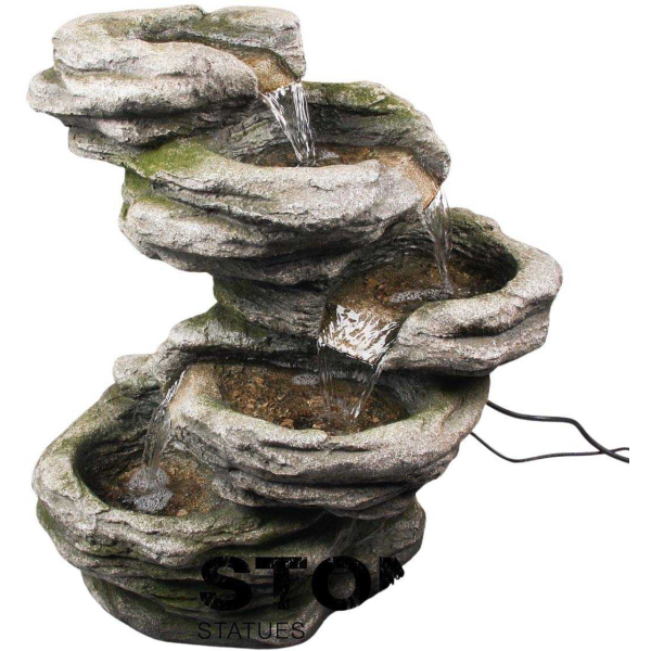 Fontaine en polyrésine La Charente 51 x 33 x 56 cm - Stonelite