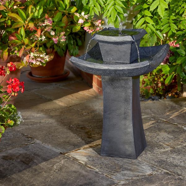 Fontaine solaire en résine Pagode - SMART GARDEN PRODUCTS