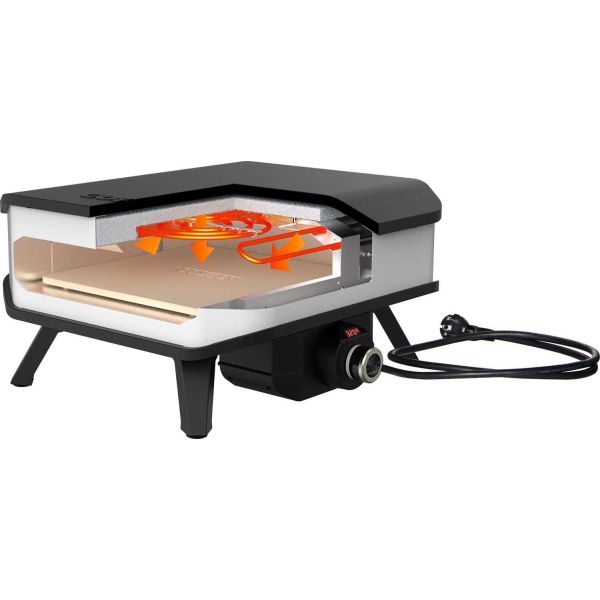 Four à pizza électrique 230V/2200W avec porte - BGS-0105