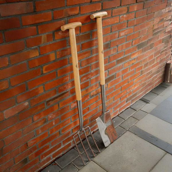 Fourche bêche en acier inoxydable avec poignée ergonomique - GARDEN TOOLS