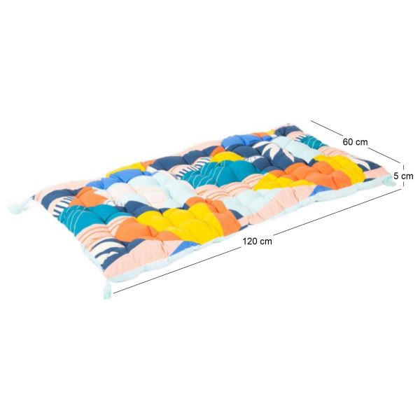 Futon en coton 120 x 60 x 5 cm - 6