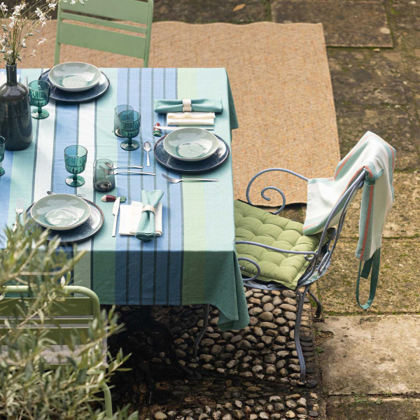 Galette de chaise en coton recyclé Grace (Lot de 6) - VIVARAISE