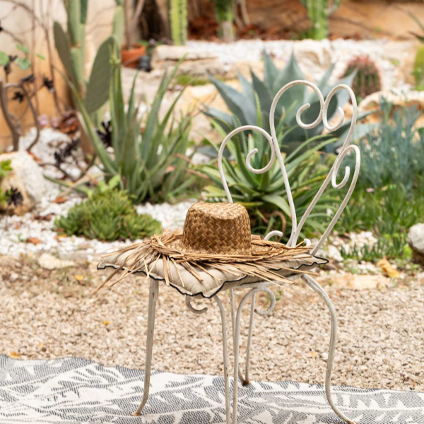 Galette de chaise en coton recyclé Grace (unitaire) - SDE-0857