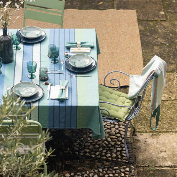 Galette de chaise en coton recyclé Grace (unitaire) - VIVARAISE