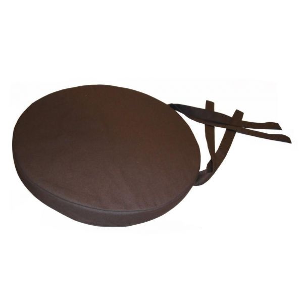 Galette de chaise ronde en coton 40 cm (Lot de 6) - 